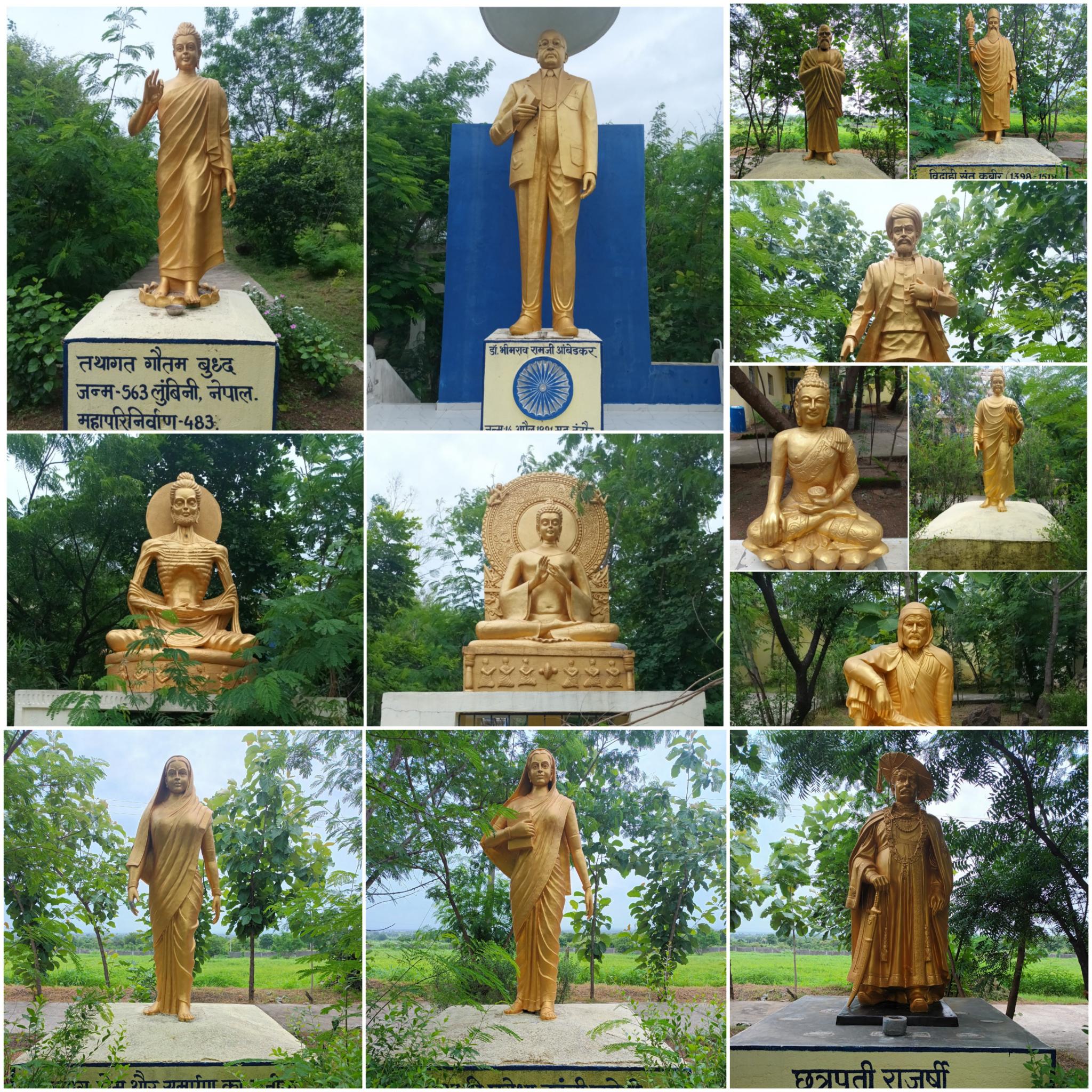 Statue Collage